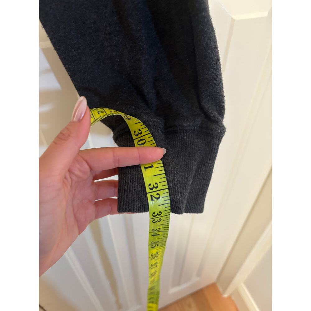 Aerie Charcoal Gray Jogger Pants S Drawstring Waist - Picture 6 of 8